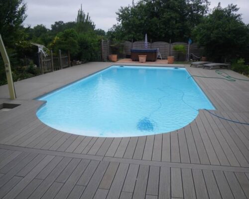 Wpc Swimming Pool Decking